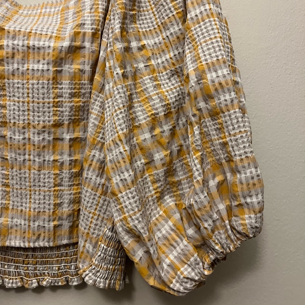 NWOT Anthropologie Maeve Square-Neck Blouse - Picture 2 of 7